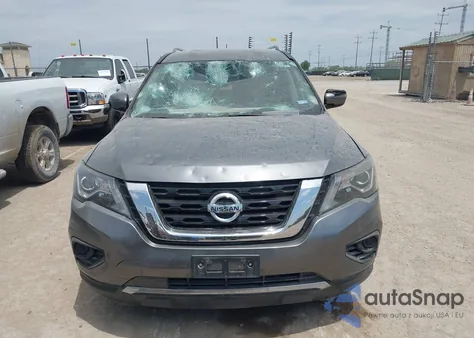 2017 Nissan Pathfinder S z USA, uszkodzony, nr VIN 5N1DR2MN4HC622941